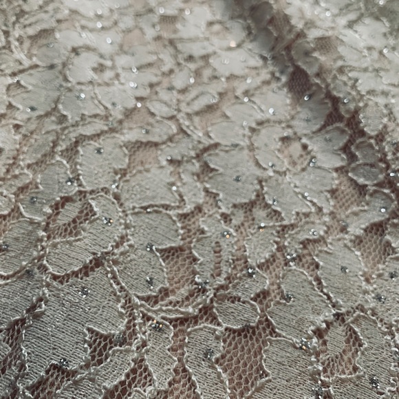 Pink Lace and Stones Prom Homecoming Dress sz S - Picture 6 of 8